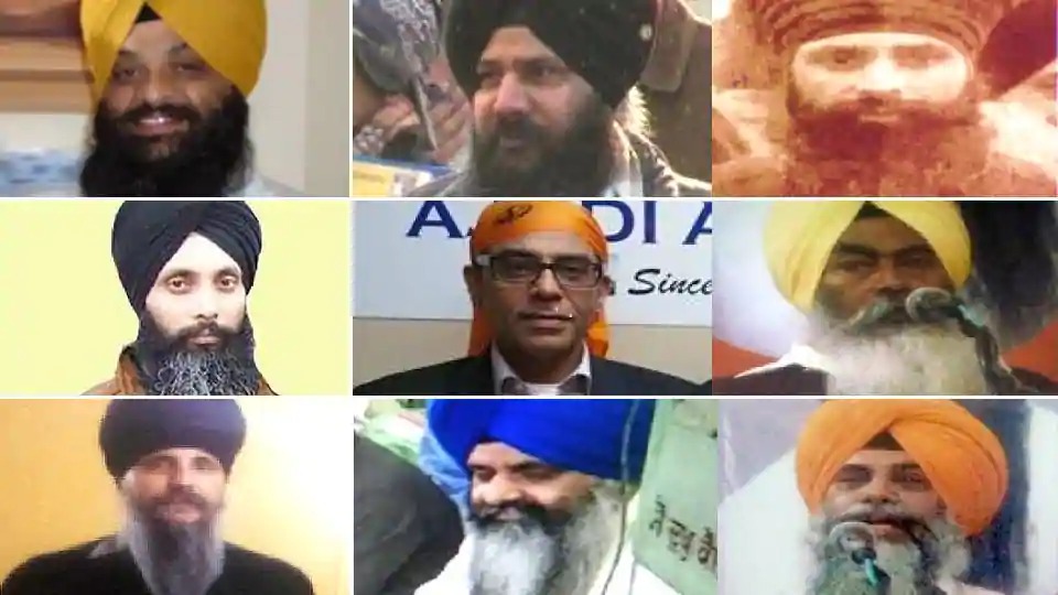 Faces of terror: Why India banned 9 Khalistan-linked terrorists in 5 countries